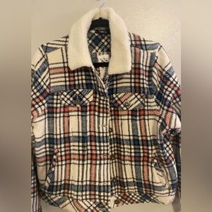 Sherpa lined trucker jacket